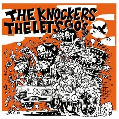 THE KNOCKERS / THE LET'S GO'S - orange road CD - PUNK AND