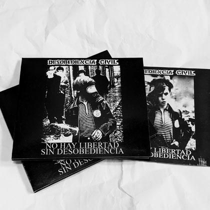 DESOBEDIENCIA CIVIL - no hay libertad sin desobediencia CD - PUNK