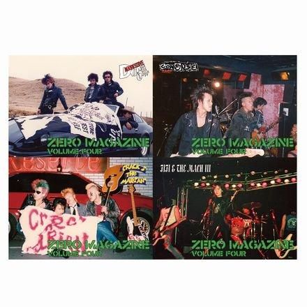 ZEROMAGAZINE VOLUME FOUR | ZERO MAGAZINE BOOK & MUSIC