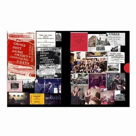 CRASS - A pictorial history 621984 - 4022024 BOOK - PUNK AND