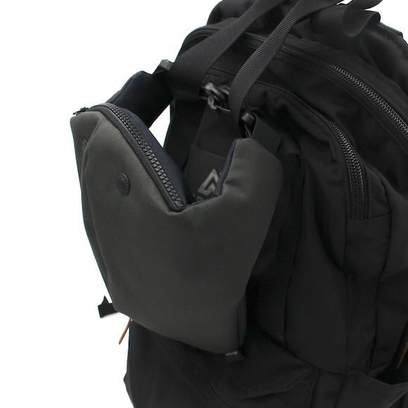 The creature bag middle Kodomo-sagari Exclusive "Red stripes" Hong-hei - ショルダーバッグ - コットン・麻