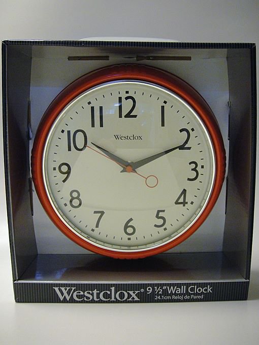 50'ｓスタイル アメリカン壁掛け時計Westclox製未使用 - アメリカ雑貨