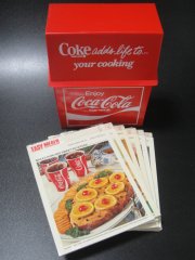 ★70'sアメリカ製コカ・コーラ クッキング料理レシピボックス セット未開封