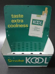 【送料無料】★60’sクールタバコ taste extra coolness広告マッチホルダー
