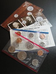 ★80'sアメリカ造幣局オリジナル未流通コイン ミントセット1985年製