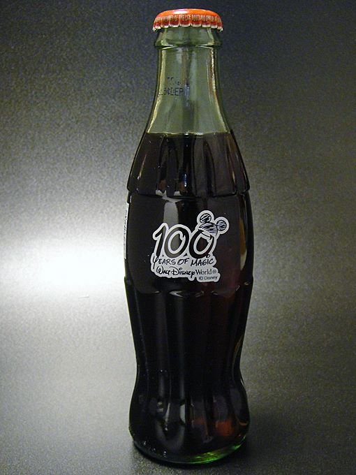 2001年アメリカコカ・コーラ限定ウォルト・ディズニー生誕100周年記念ボトル｜アメリカン雑貨 ビンテージ アンティーク レトロ 通販