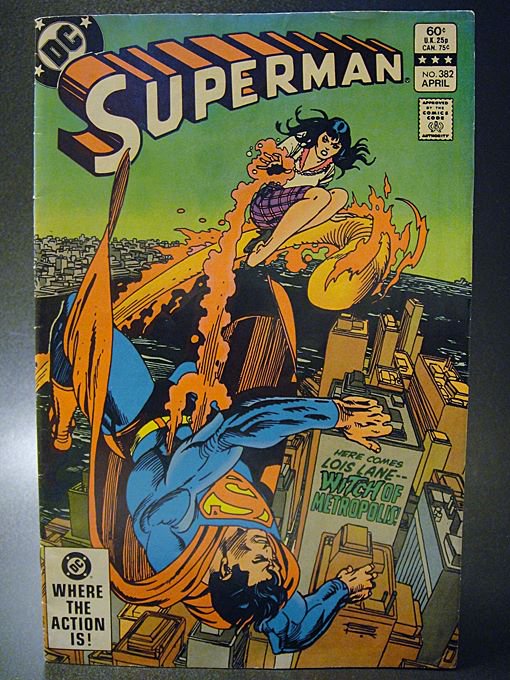 ☆80'sアメリカンDCコミック スーパーマンNo.382 - アメリカ雑貨