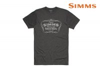SIMMS　モンタナスタイルＴシャツ　チャコールヘザー　Ｍサイズ（※メンズ　アメリカンサイズ）