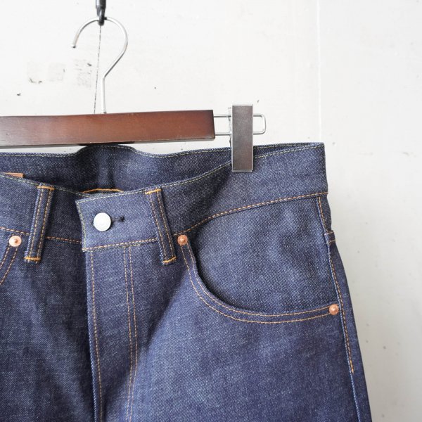 Scye (サイ) Selvedge Denim Peg Top Jeans| La Barba 通販