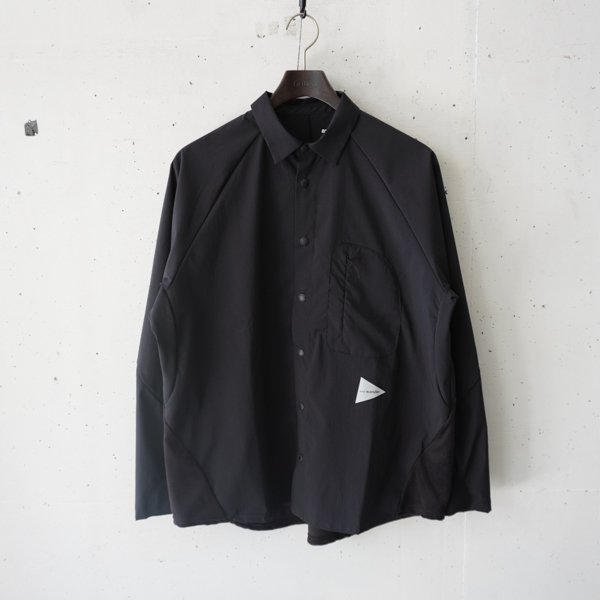and wander(アンドワンダー) fleece base LS shirt<img class='new_mark_img2' src='https://img.shop-pro.jp/img/new/icons4.gif' style='border:none;display:inline;margin:0px;padding:0px;width:auto;' />