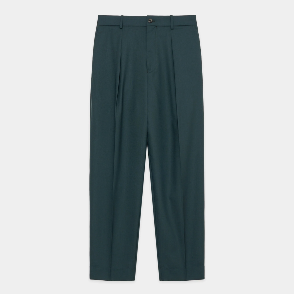 MARKAWARE(ޡ) ORGANIC WOOL TROPICAL PEGTOP TROUSERS