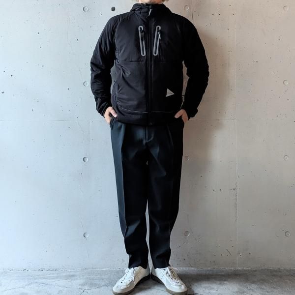 パーカー・フーディ And Wander \"Alpha Air\" Sweatshirt Alpha AIR Hoodie Black | and Wander | Epitome
