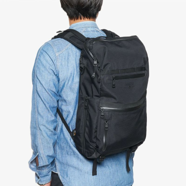 AS2OV (アッソブ) WATER PROOF CORDURA 305D ROUND ZIP BACKPACK
