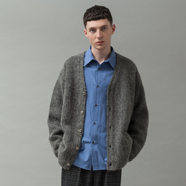 SLICK (å) Shaggy Mohair Cardigan