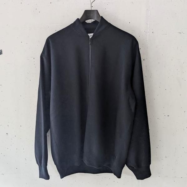 marka(ޡ) HALF ZIP CREW WOOL SILK BEAVER