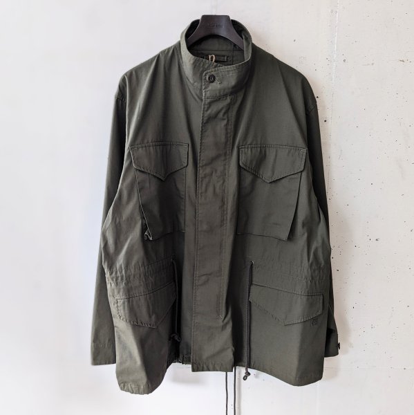 <img class='new_mark_img1' src='https://img.shop-pro.jp/img/new/icons10.gif' style='border:none;display:inline;margin:0px;padding:0px;width:auto;' />ARMY TWILL (ߡĥ) COTTON/POLYESTER PLAIN FIELD JACKET OLIVE