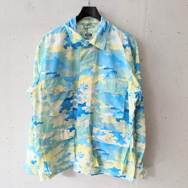 ARMY TWILL (ߡĥ) CAMO PRINT BDU JACKET BLUE