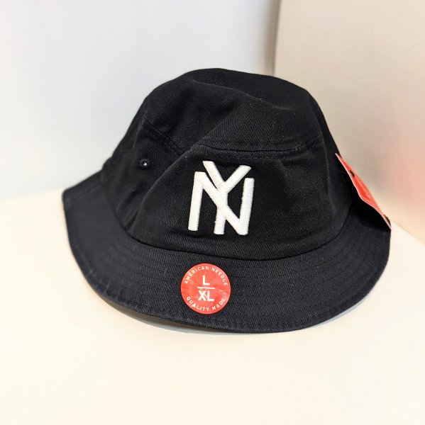 AMERICAN NEEDLE (ꥫˡɥ) NEWYORK BLACK YANKEES Bucket Hat