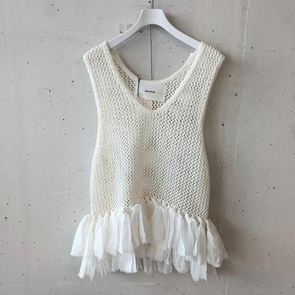 COWICHAN ファッション ADAWASのフリンジベスト