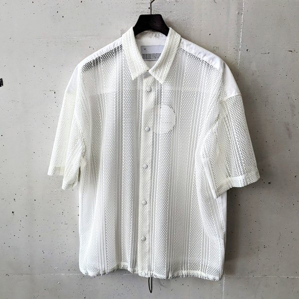 <img class='new_mark_img1' src='https://img.shop-pro.jp/img/new/icons10.gif' style='border:none;display:inline;margin:0px;padding:0px;width:auto;' />VOAAOV () Russell Lace SHIRT - WHITE