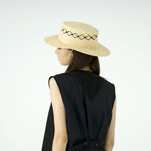 SUBLIME (֥饤) RESORT BOATER HAT - PAPER