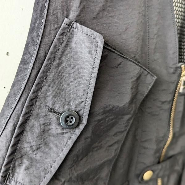 ARMY TWILL (アーミーツイル) NYLON OX VEST - BLACK｜ La Barba