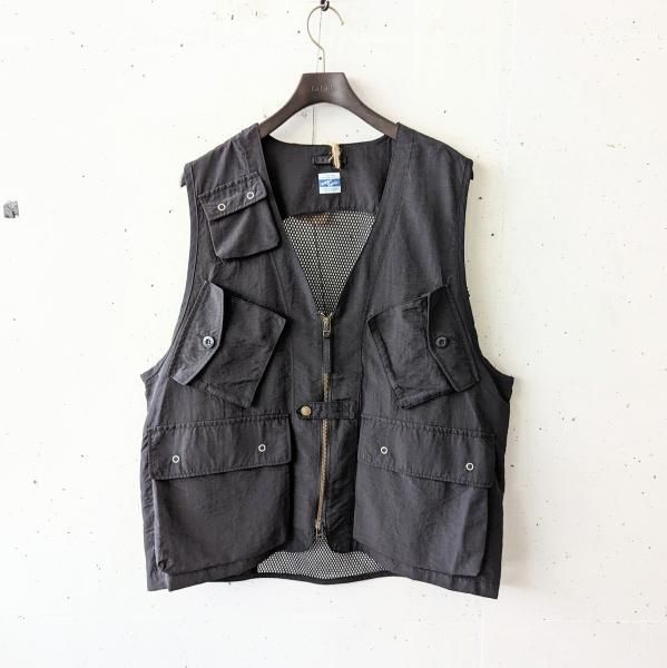 ARMY TWILL (ߡĥ) NYLON OX VEST - BLACK