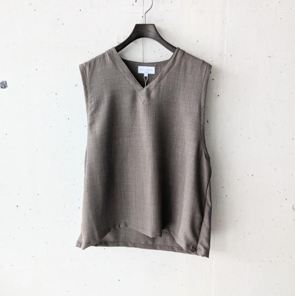 manual alphabet (ޥ˥奢륢ե٥å) MESH OX OPEN P/O VEST - MOCA