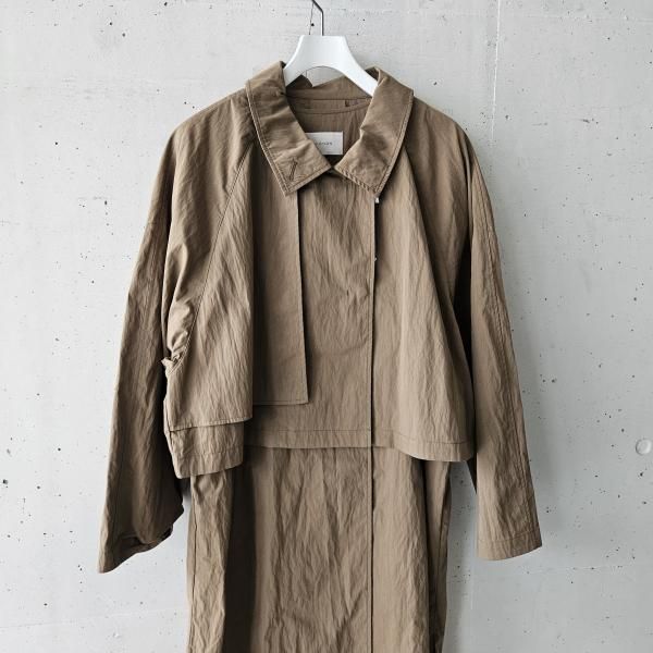 CHIGNON (シニヨン) マルチレイヤーコート - BROWN | La Barba 通販