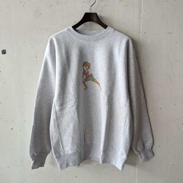 EEL (イール) 1234,2234 × LOLA BUNNY SWEAT CREW - F/gray
