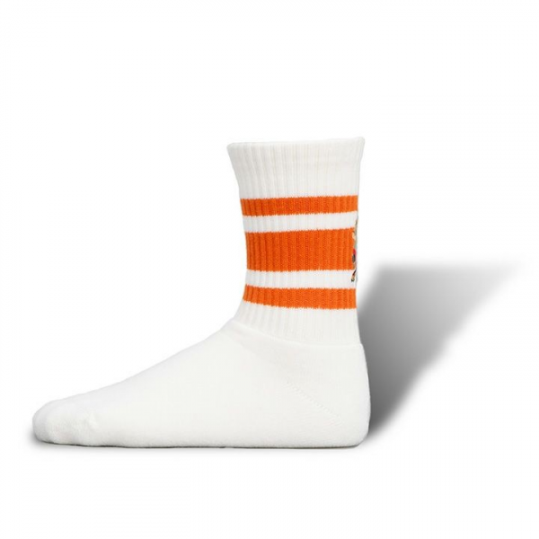 BRU NA BOINNE (ブルーナボイン) Skater Socks - ORANGE