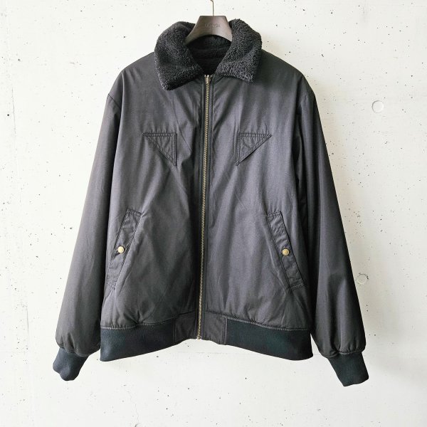 <img class='new_mark_img1' src='https://img.shop-pro.jp/img/new/icons10.gif' style='border:none;display:inline;margin:0px;padding:0px;width:auto;' />ARMY TWILL (ߡĥ) Pe Weather Reversible Blouson - BLACK