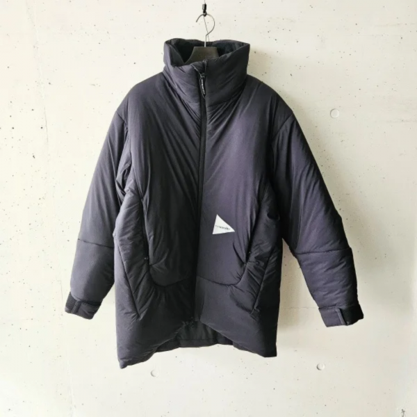 and wander (ɥ) top fleece coat - BLACK