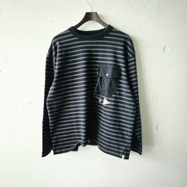 and wander(ɥ) ORCIVAL LS T - BLACK