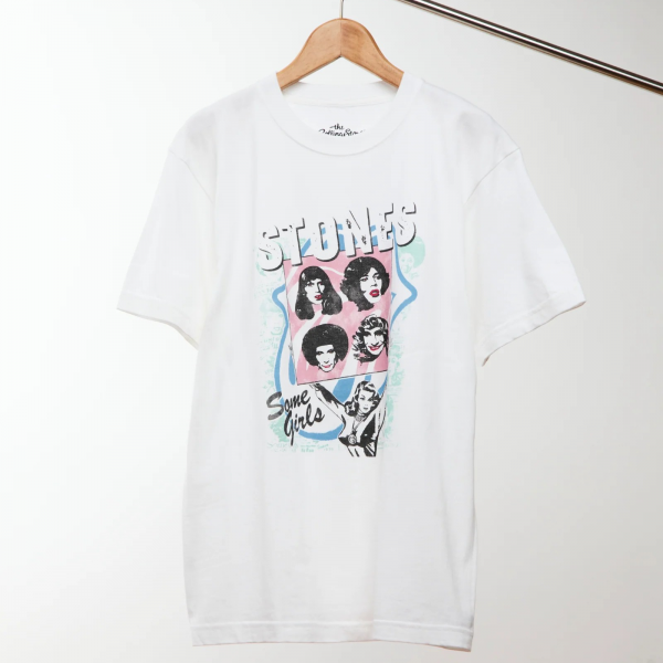 GOOD ROCK SPEED (åɥåԡ) The Rolling Stones ART T-TSHIRT - WHITE