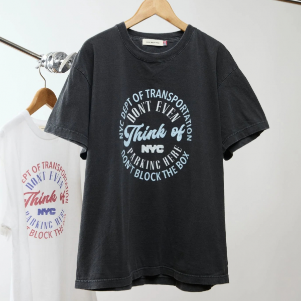 GOOD ROCK SPEED (åɥåԡ) CIRCLE LOGO T-SHIRT - CHARCOAL