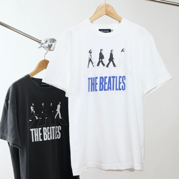 GOOD ROCK SPEED (åɥåԡ) THE BEATLES / ABBEY ROAD T-SHIRT - WHITE