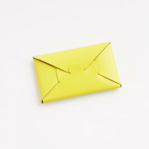 irose (イロセ) SEAMLESS CARD CASE - YELLOW