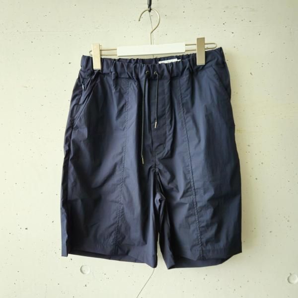 <img class='new_mark_img1' src='https://img.shop-pro.jp/img/new/icons10.gif' style='border:none;display:inline;margin:0px;padding:0px;width:auto;' />STILL BY HAND (スティルバイハンド) ナイロンイージーショーツ - NAVY