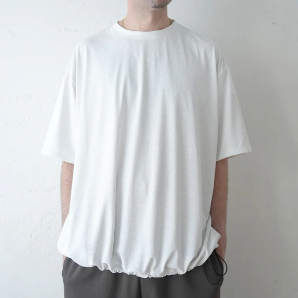 <img class='new_mark_img1' src='https://img.shop-pro.jp/img/new/icons10.gif' style='border:none;display:inline;margin:0px;padding:0px;width:auto;' />manual alphabet (ޥ˥奢륢ե٥å) DRY SPINDLE SS TEE - OFF WHITE