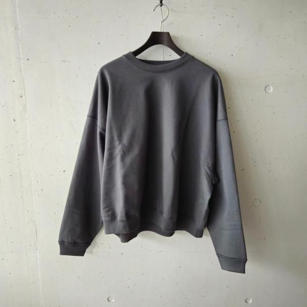 MARKAWARE (ޡ) Organic Cotton Heavy Fleece Huge Sweat Short - FOREST GRAY