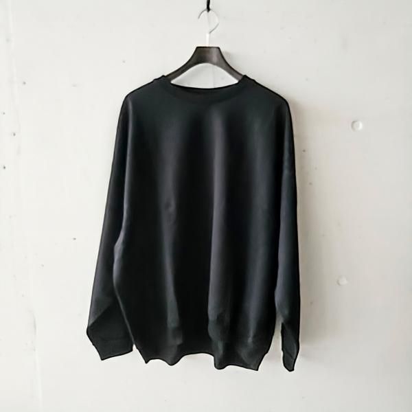 MARKAWARE (ޡ) Organic Cotton Heavy Fleece Huge Sweat - BLACK