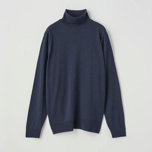 JOHN SMEDLEY (ジョンスメドレー) LEVINE タートルネック長袖ニット