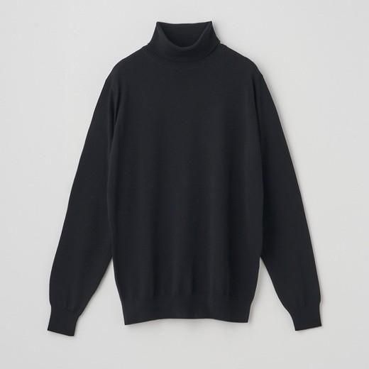 JOHN SMEDLEY (󥹥ɥ졼) ȥͥåĹµ˥åȥץ륪С | A4789 | 24G MODERN FIT - BLACK