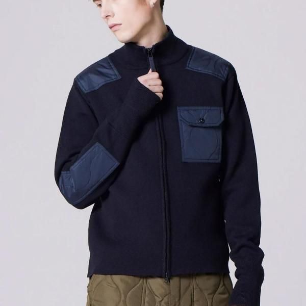 <img class='new_mark_img1' src='https://img.shop-pro.jp/img/new/icons10.gif' style='border:none;display:inline;margin:0px;padding:0px;width:auto;' />TAION() Υߥ꥿꡼Wåץϥͥå˥å - DARK NAVY