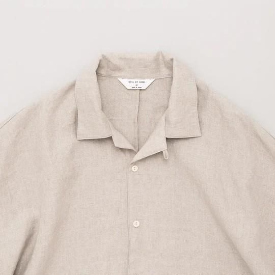 STILL BY HAND (スティルバイハンド) 半袖リネンシャツ｜ La Barba 通販
