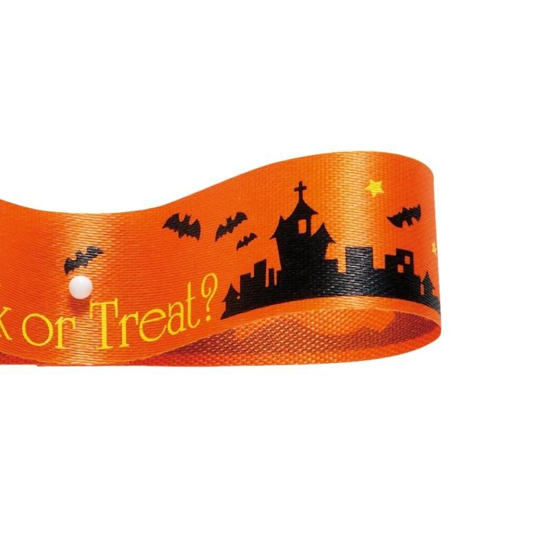 ハロウィンリボン18(18mm)全7色 17602 - リボン ラッピングの通販なら