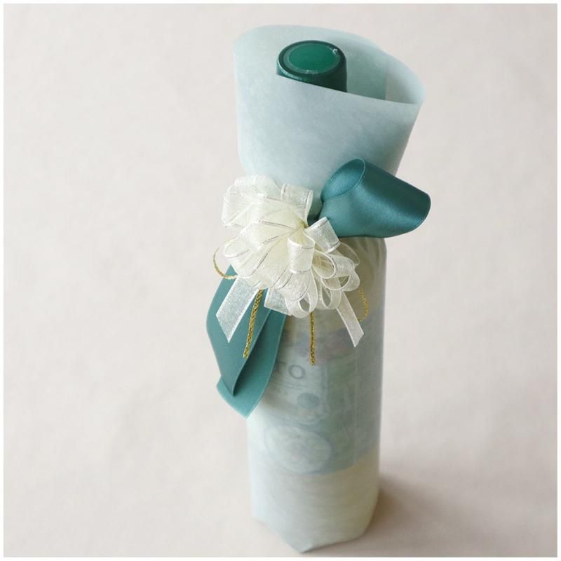 ワンタッチオーガンジーラメフラワー(12mm)全13色 44101 - リボン