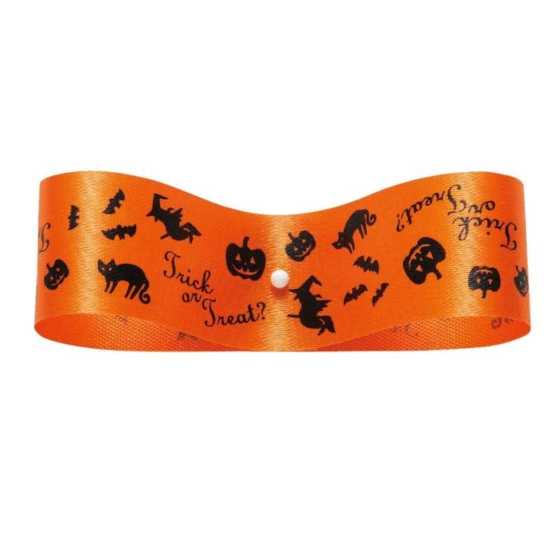 1巻】ハロウィンリボン24(24mm)全2色 17603 - リボン ラッピングの通販