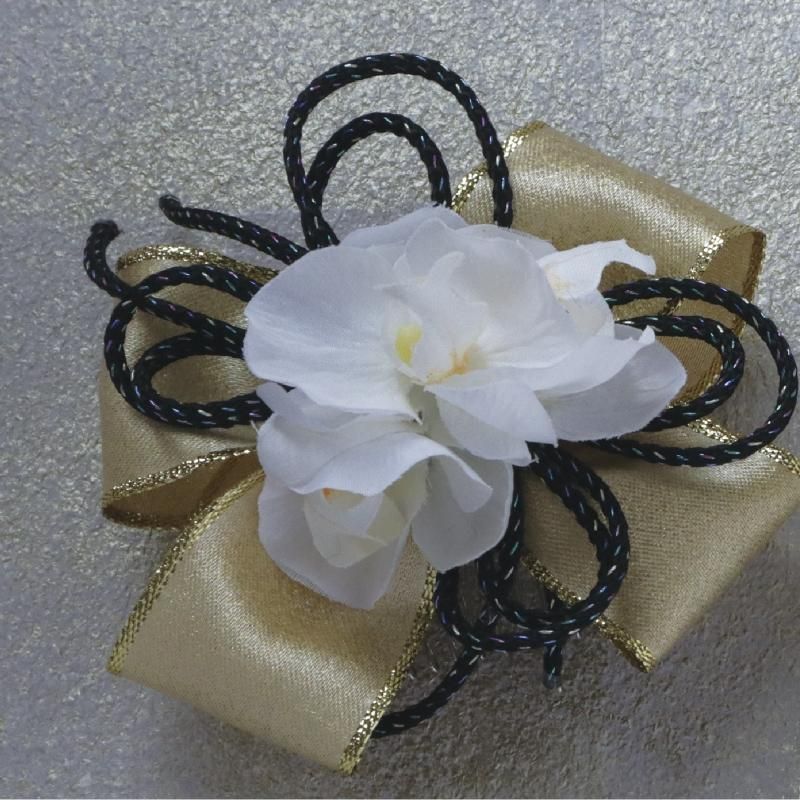 お正月✩.*˚おっきめリボン【724】 オーロラ組紐(約3㎜Φ) 全6色 45724 - リボン ラッピングの通販